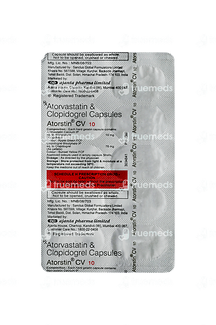 Atorstin Cv 10 Capsule 10