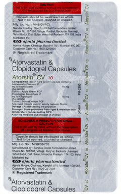 Atorstin Cv 10 Capsule 10 Atorstin Cv 10 Capsule 10