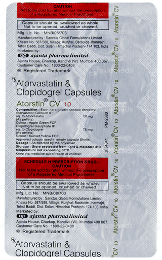 Atorstin Cv 10 Capsule 10