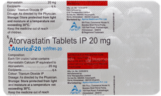 Atorica 20 Tablet 15