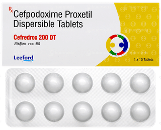 Cefredrox 200 Dt Tablet 10