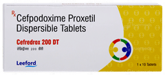Cefredrox 200 Dt Tablet 10 Cefredrox 200 Dt Tablet 10