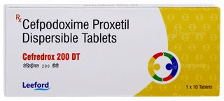 Cefredrox 200 Dt Tablet 10