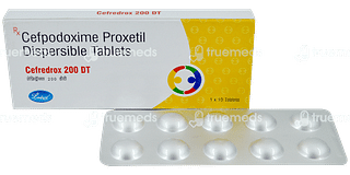 Cefredrox 200 MG Tablet Dt 10