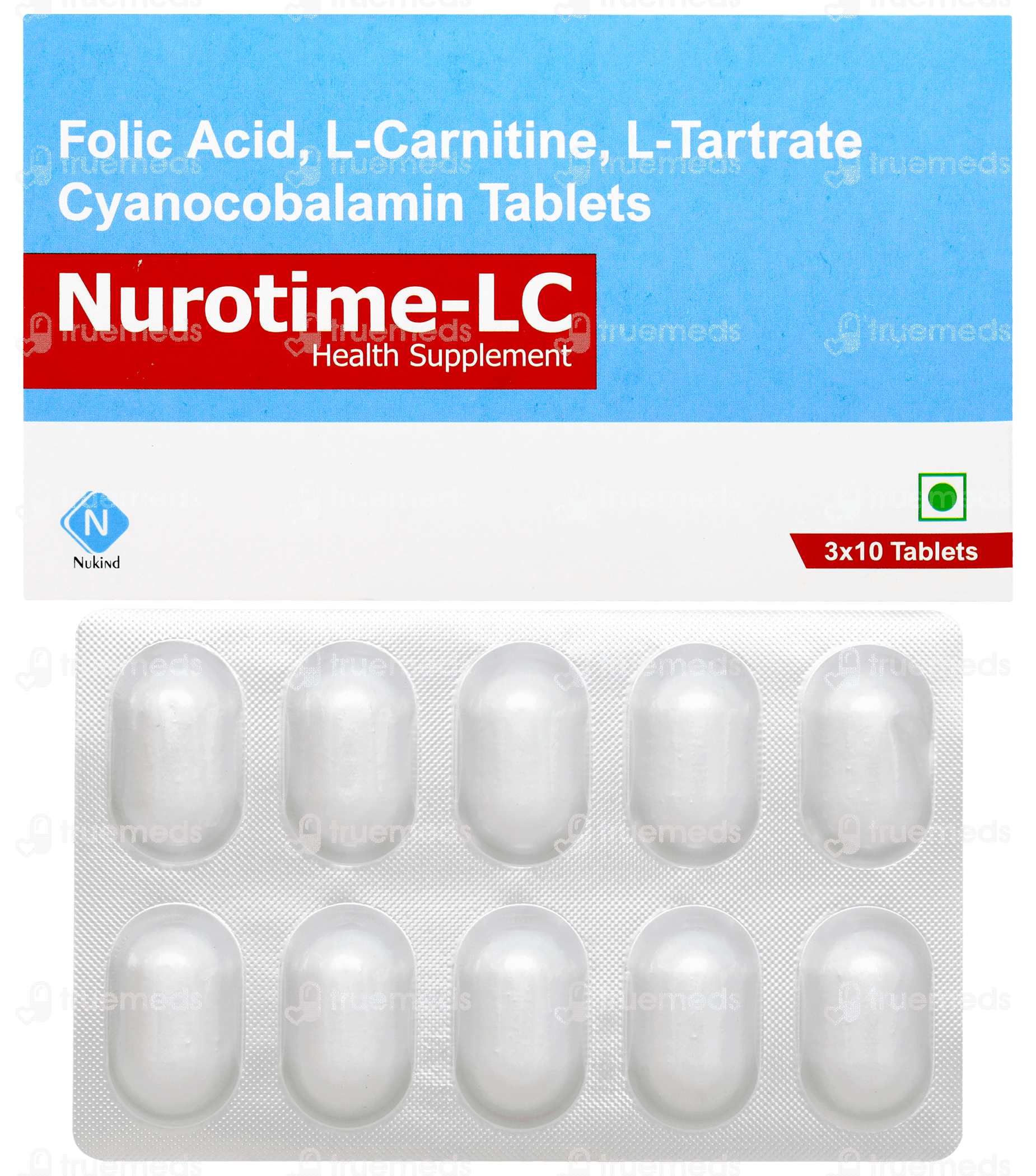 Nurotime Lc | Order Nurotime Lc Tablet Online at Truemeds