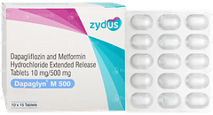Dapaglyn M 500 Tablet 15