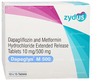 Dapaglyn M 500 Tablet 15