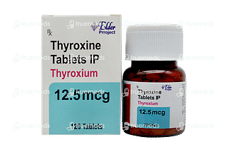 Thyroxium 12.5 MCG Tablet 120