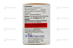 Thyroxium 12.5mcg Tablet 120