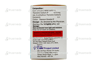 Thyroxium 12.5 MCG Tablet 120