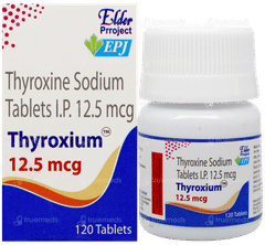 Thyroxium 12.5mcg Tablet 120 Thyroxium 12.5mcg Tablet 120