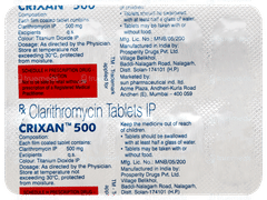 Crixan 500 Tablet 10