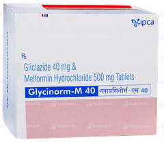 Glycinorm M 40 Tablet 15 Glycinorm M 40 Tablet 15