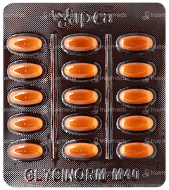 Glycinorm M 40 Tablet 15 Glycinorm M 40 Tablet 15