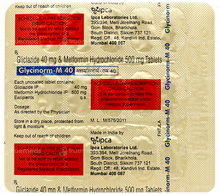 Glycinorm M 40 Tablet 15