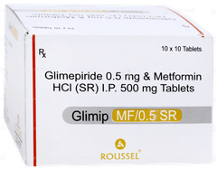 Glimip Mf/0.5 Sr Tablet 10 Glimip Mf/0.5 Sr Tablet 10