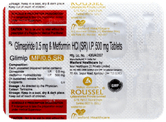 Glimip Mf/0.5 Sr Tablet 10 Glimip Mf/0.5 Sr Tablet 10