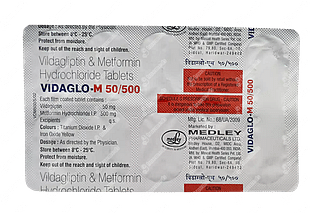 Vidaglo M 50/500mg Tablet 10