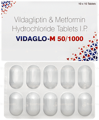 Vidaglo M 50/1000 Tablet 10