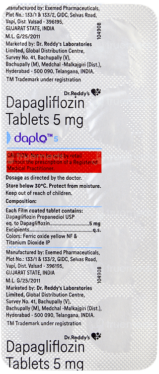 Daplo 5 Tablet 10
