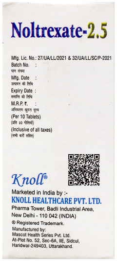 Noltrexate 2.5 Tablet 10