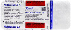 Noltrexate 2.5 Tablet 10