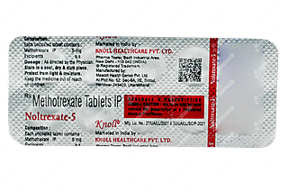 Noltrexate 5 MG Tablet 10