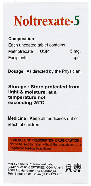 Noltrexate 5 Tablet 10