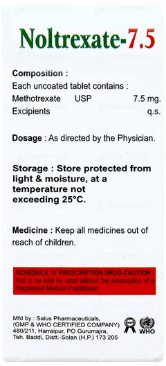 Noltrexate 7.5 Tablet 10