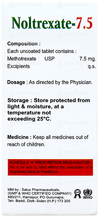 Noltrexate 7.5 Tablet 10