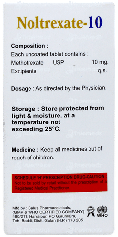 Noltrexate 10 Tablet 10 Noltrexate 10 Tablet 10