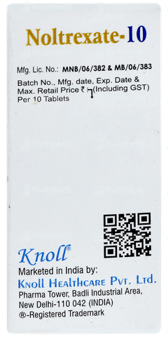 Noltrexate 10 Tablet 10 Noltrexate 10 Tablet 10