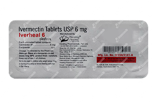 Iverheal 6 Tablet 10