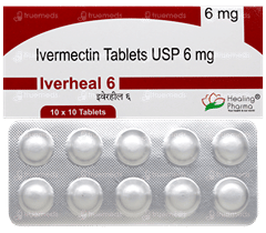 Iverheal 6 Tablet 10 Iverheal 6 Tablet 10