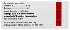Iverheal 6 Tablet 10 Iverheal 6 Tablet 10