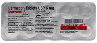 Iverheal 6 Tablet 10