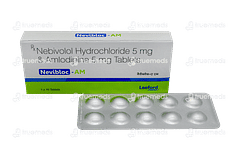 Nevibloc Am 5/5 MG Tablet 10