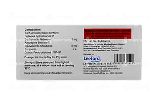 Nevibloc Am 5/5 MG Tablet 10