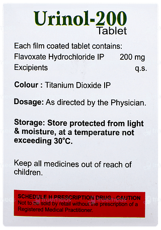 Urinol 200 Tablet 15