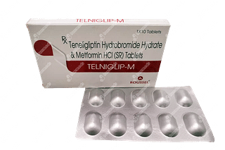 Telniglip M 20/500 MG Tablet Sr 10