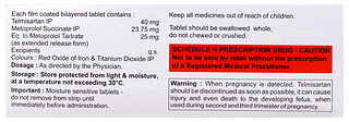 Telcure Beta 25 Tablet 15