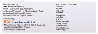 Telcure Beta 25 Tablet 15