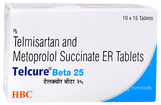 Telcure Beta 25 Tablet 15