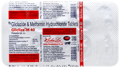Gliclize M 40 Tablet 10 Gliclize M 40 Tablet 10
