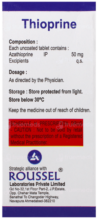 Thioprine Tablet 10
