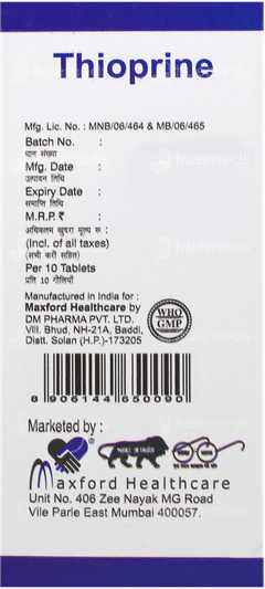 Thioprine Tablet 10