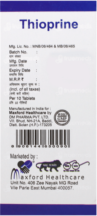 Thioprine Tablet 10