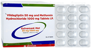 Galvamark Met 50mg/1000mg Tablet 15