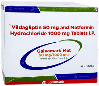 Galvamark Met 50mg/1000mg Tablet 15