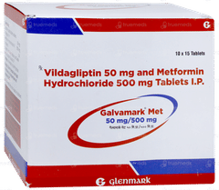 Galvamark Met 50mg/500mg Tablet 15